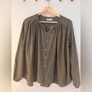 A Bronze Age Blouse and in Gingham